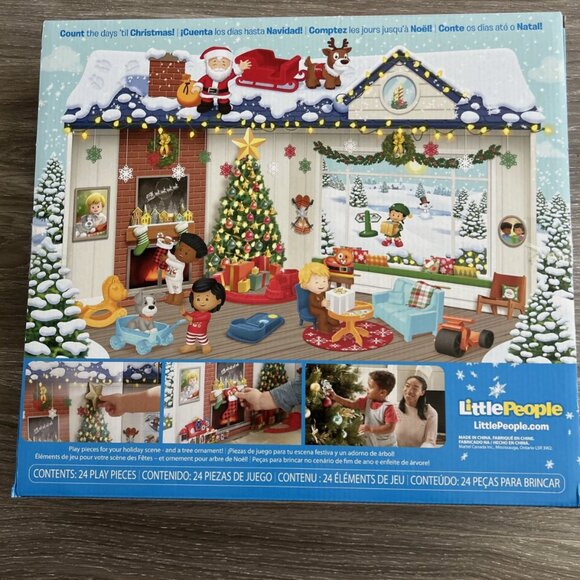 Fisher Price Little People Advent Calendar Limited Edition New In Box , 2022 - Picture 3 of 5